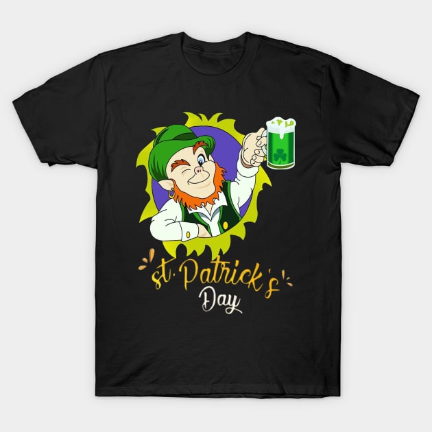 get beer happy st patricks day T-Shirt by saundank